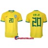 Virallinen Fanipaita Brasilia Vini JR. 20 Kotipelipaita MM-Kisat 2022 - Miesten
